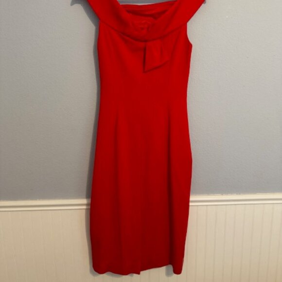 NWT! Karen Millen Red Dress Size 6 - Picture 5 of 7